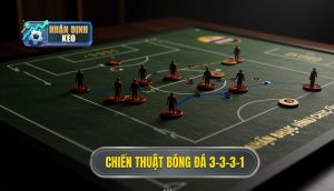 Chiến thuật bóng đá 3-3-3-1