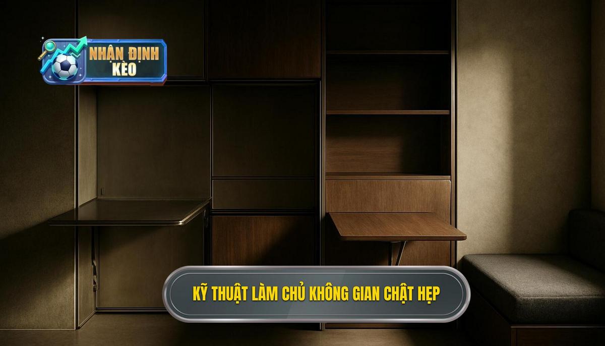 Các kỹ thuật cốt lõi giúp làm chủ không gian chật hẹp