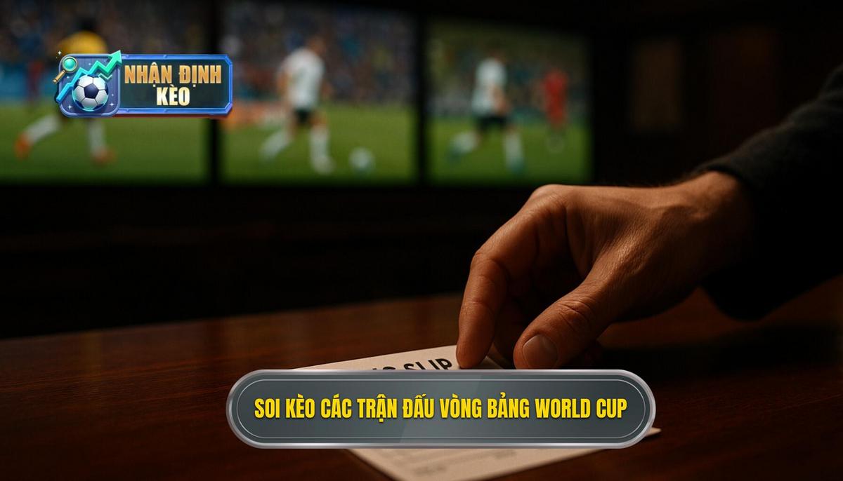 Soi kèo các trận đấu vòng bảng World Cup