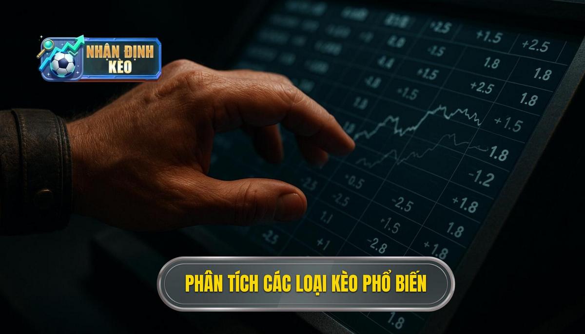 Phân tích các loại kèo live phổ biến trên thị trường