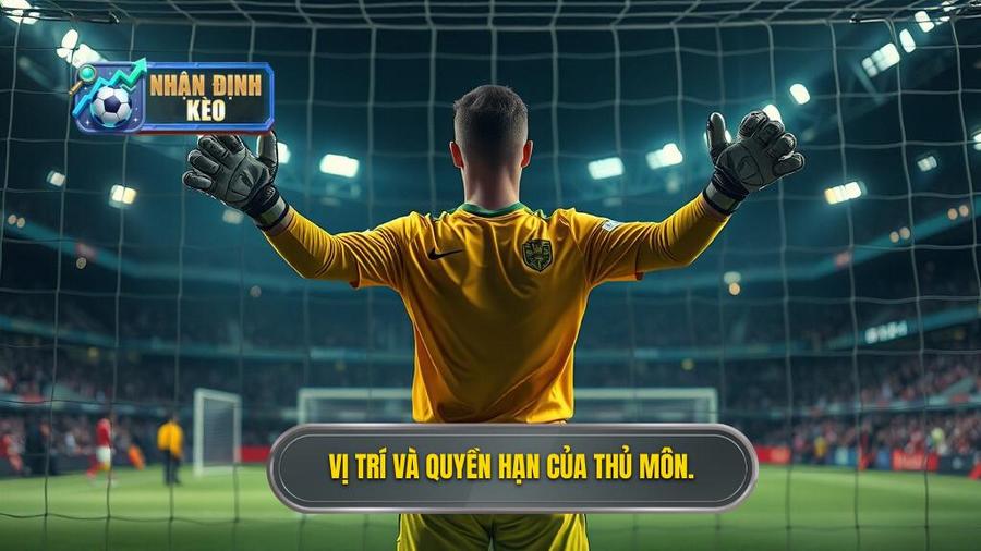 1. Vị trí và quyền hạn của thủ môn.