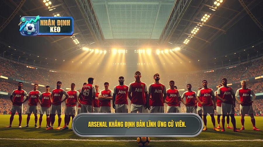 Arsenal khẳng định bản lĩnh ứng cử viên