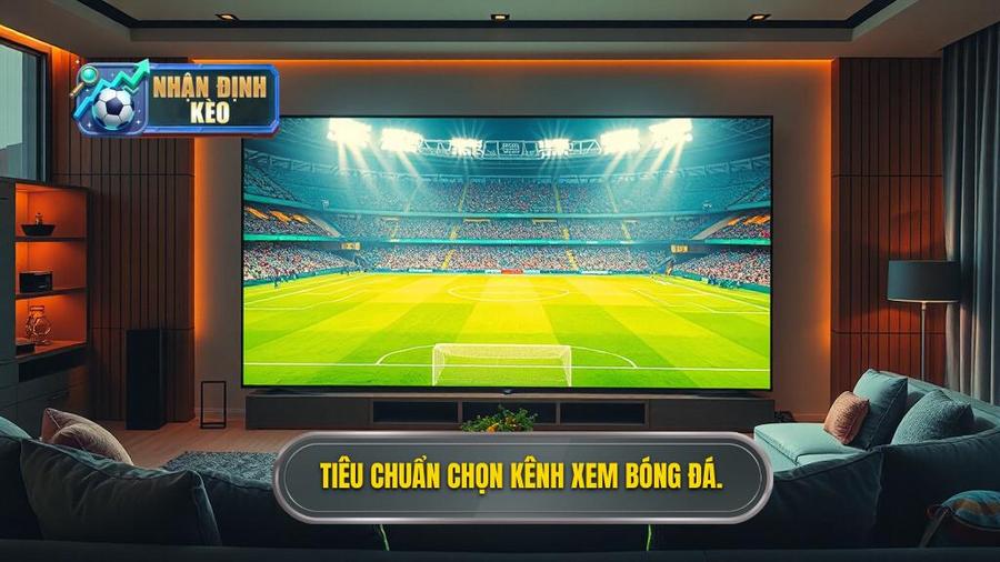 Tiêu chuẩn chọn kênh xem bóng đá.