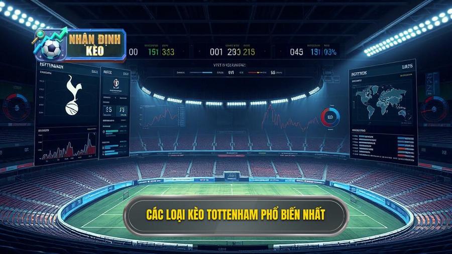 Các loại kèo Tottenham phổ biến nhất