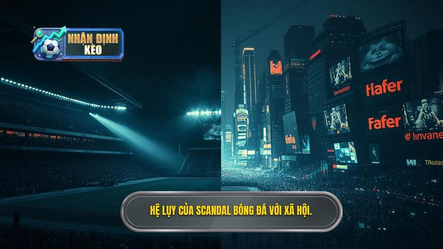 Hệ lụy của scandal bóng đá với xã hội.