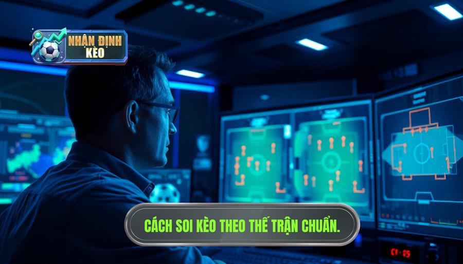Cách soi kèo theo thế trận chuẩn