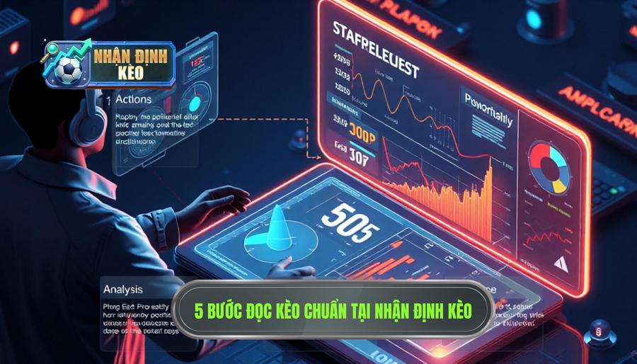 5 bước đọc kèo chuẩn tại NHẬN ĐỊNH KÈO
